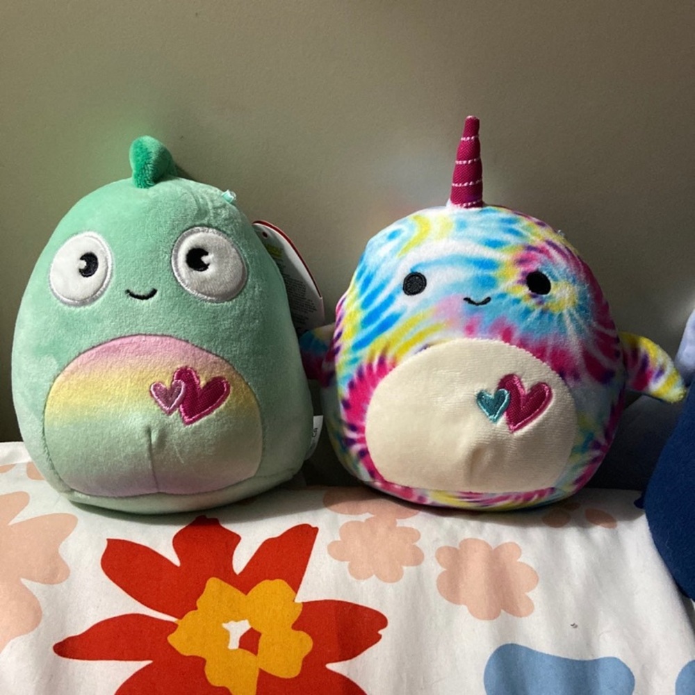 Valentines squishmallow bundle Kent & Milaina